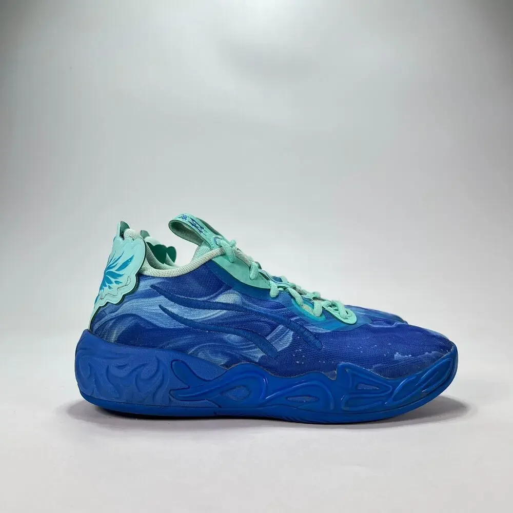 Puma LaMelo Ball MB.04 Low Ultra Blue Basketball Shoes 312177-02 Youth Size 5.5